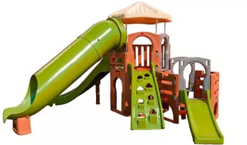 Dino play com Escorregador Infantil Tubo